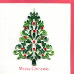 Quilling Christmas tree Q7212