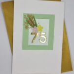 75th Birthday Card
