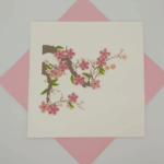 Quilling Pink Cherry Blossom Q7410