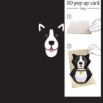 Black Dog Lovers Greeting card