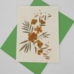 Dried Petal Flower Card 12