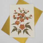 Dried Petal Flower Card 2