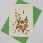 Dried Petal Flower Card 4