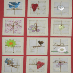 Handmade Mini Gift Cards WGE 154