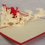 Santa Sleigh Pop Up