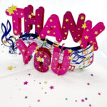 Thank You Pop up Card