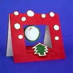 Batik Christmas Snowballs greeting cards