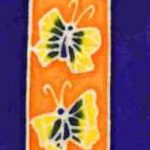 Batik Yellow Butterflies