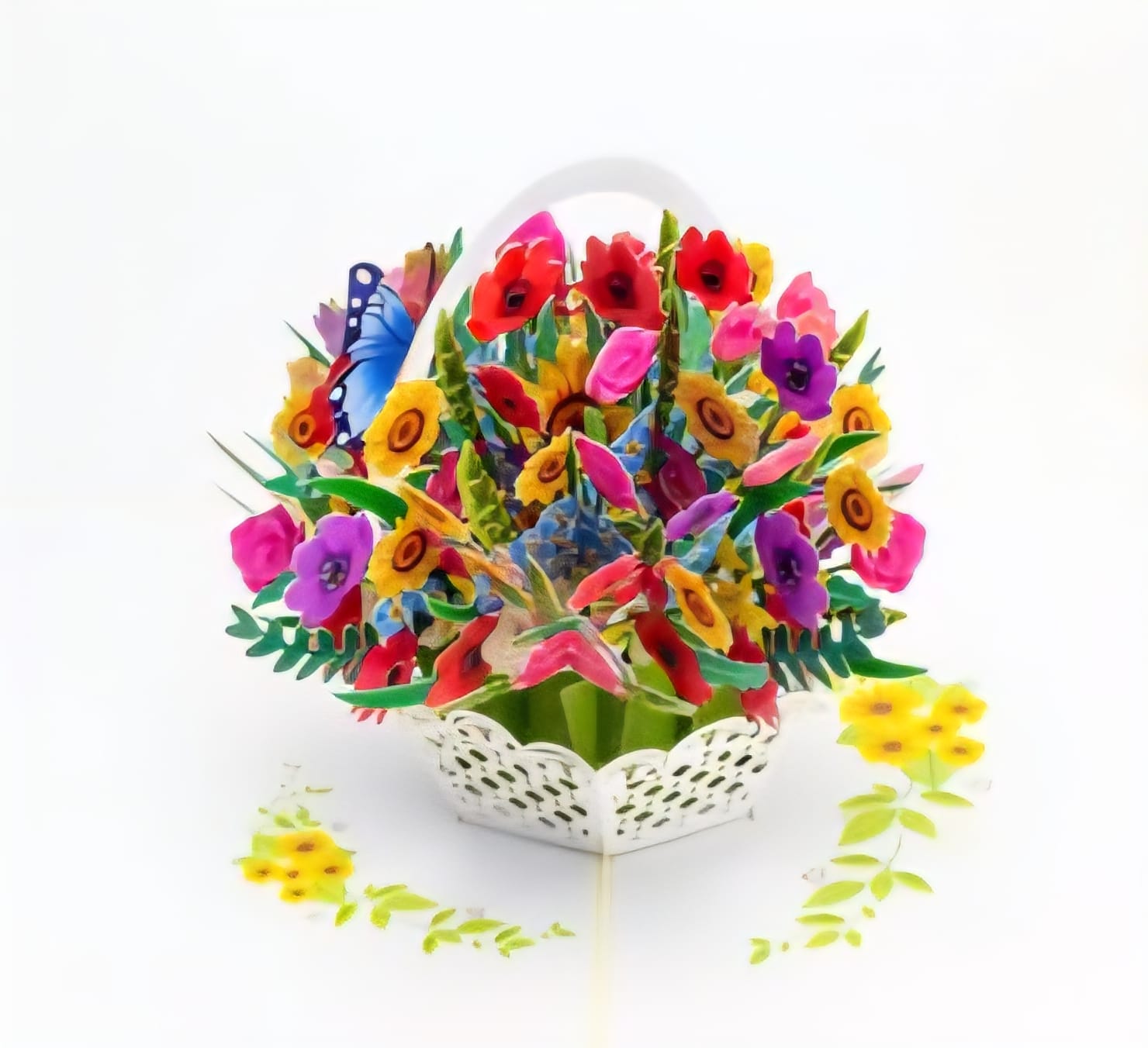 Floral Basket PF080
